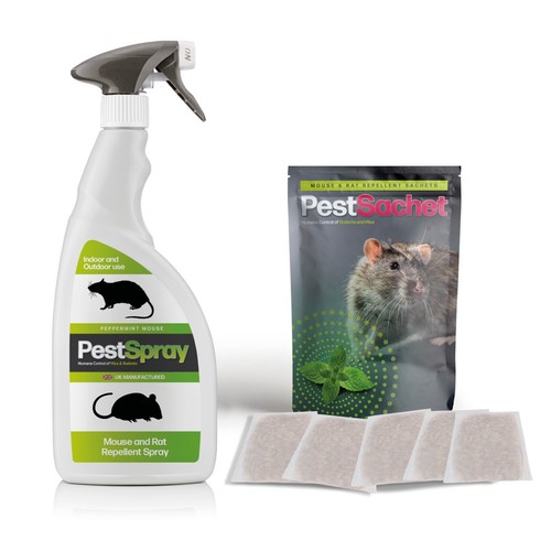 Mouse repellent spray and - mouse,