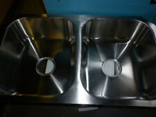 twin bowl under mount stainless sinks