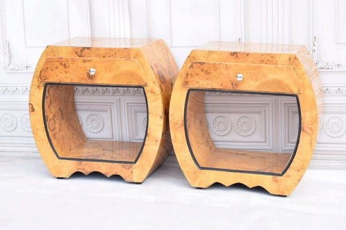 Art deco bedside tables - art,