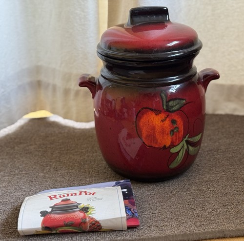 West germany rumtopf pottery - rumtopf,