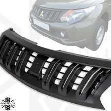 Front Grille in Black for
