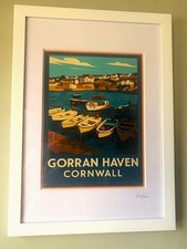 Framed Gorran Haven Cornwall