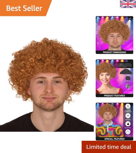 Men heat resistant ginger - men's,