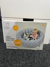 Grey Inflated Flocked Pit with