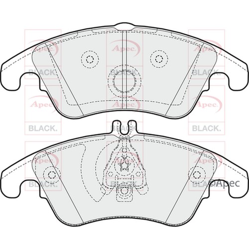 Brake pads for mercedes - pads,