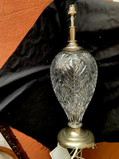 Waterford Crystal  millennium  lamp