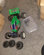 Tamiya dark impact rc buggy 1/10 scale needs controller and receiver untested