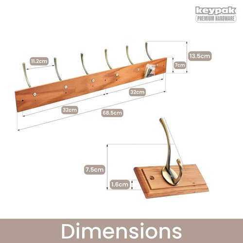 Wall mounted coat rack - wall,