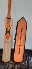 Woodworm Freddie Flintoff The Flame Pioneer Cricket Bat 2lb 11 3/4oz VGC