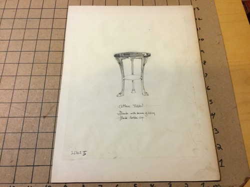 Vintage original drawing - --, drawing--
