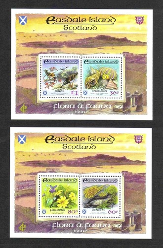 Easdale island 1988 flora - easdale,