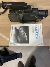 Sony Handycam CCD-F355E Video 8, with extra accessories for spares or repair