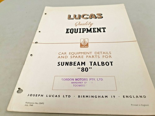 1949 sunbeam talbot - 80,