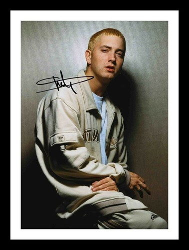 Eminem autograph signed - autograph, &