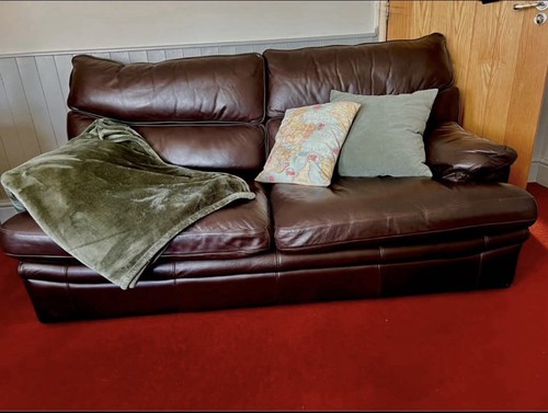 Plan seater sofa brown - g,