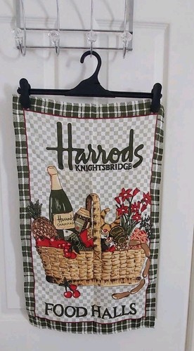 Harrods tea towel food hall - tea,