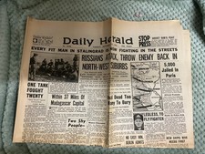 historic newspaper Militaria