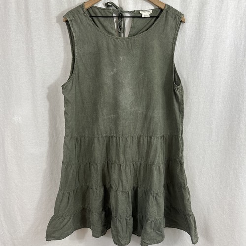 Artisan 100 linen - 100%, green