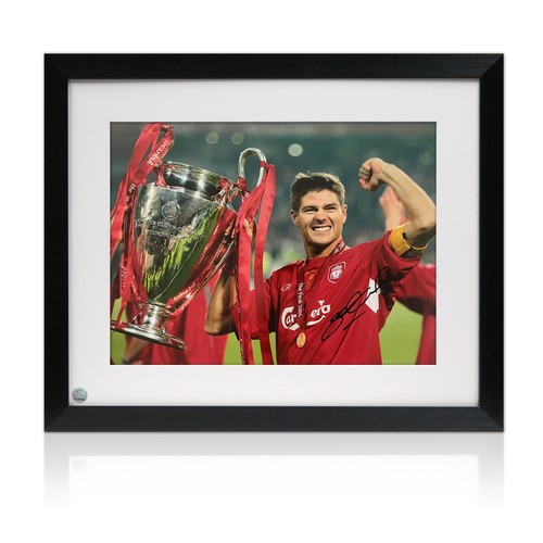 Steven gerrard signed - gerrard,
