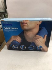 Flexie Friend Vibrating Neck Shoulder Back Foot Massager Pillow Products for Him