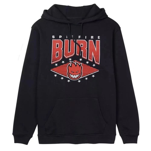 Spitfire wheels burn hoodie - wheels,