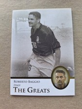 ROBERTO BAGGIO ITALY - 2013 FUTERA UNIQUE THE GREATS CARD