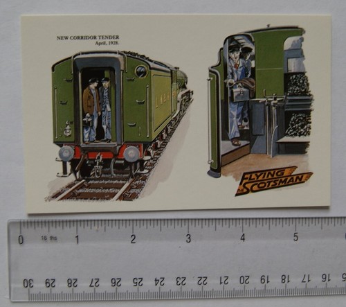 1980s postcard lner flying - lner,