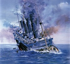 Lusitania Sinking 1915