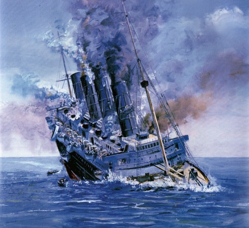Lusitania sinking 1915 - lusitania,