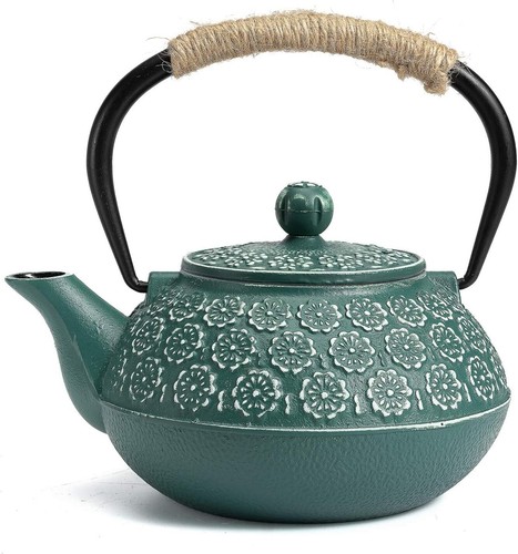 Cast iron teapot - cast,
