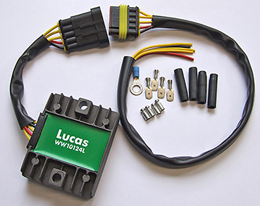 Lucas rectifier regulator 12 - lucas, rectifier/regulator