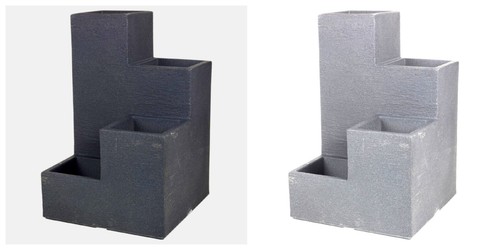 Tier step design flower pot - 4,