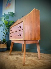 Mid Century 1960s Walnut Desk