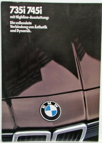 1985 bmw 735i - 1985, sales