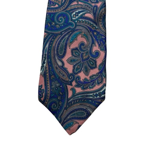 Huntington mens silk tie pink - tie,
