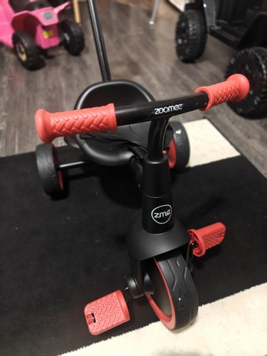 Zoomee balance tricycle black - balance,