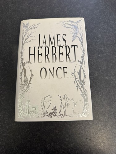 James herbert once signed - james,