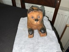Wooden Cat Vintage Rocking Cat