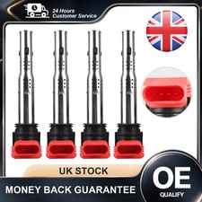 4PCS Ignition Coil Pack For VW