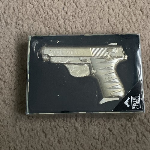 Gold candle gun pistol unique - gold,