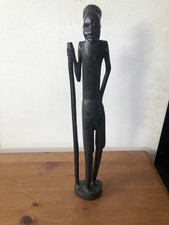 Tall Carved Tribe Elder 