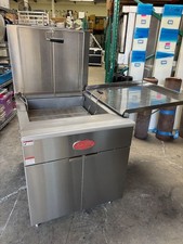 24" Flat Bottom Shallow Fryer