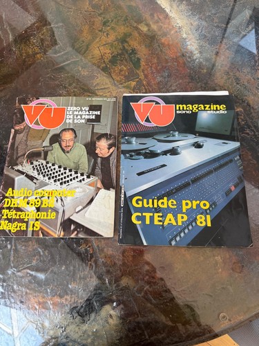 Vintage french vu - french, 'vu'
