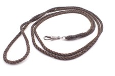 Antique Watch Chain Chatelaine Mourning Jewellery Sterling silver Catch