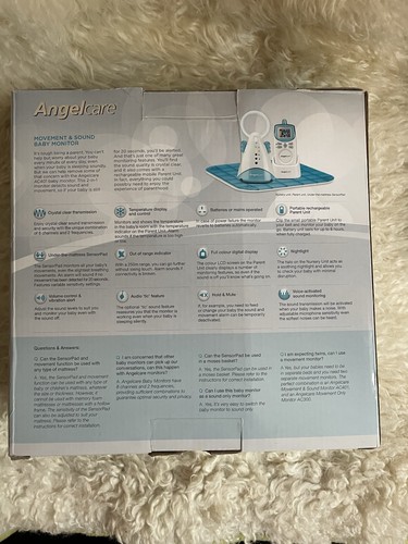 Angelcare baby monitor system - baby,