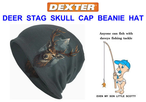 Deer stag skull - cap, hat