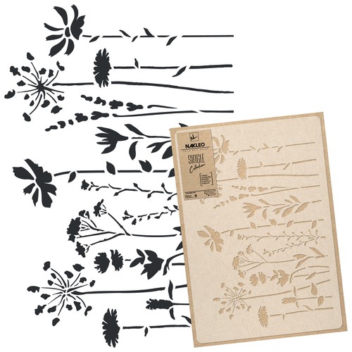 Reusable plastic wall - wall, stencil