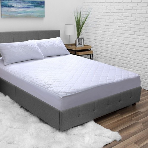 Quilted mattress protector - quilted,
