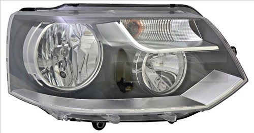 Tyc headlight left black - tyc,