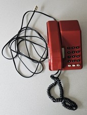 Red British Telecom (BT) Viscount Telephone Push Button